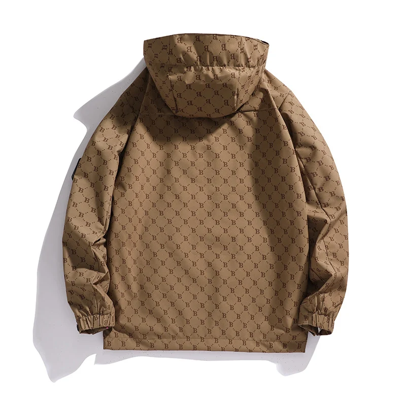 Herren wasserabweisende lange Freizeitjacke Nord Taschen