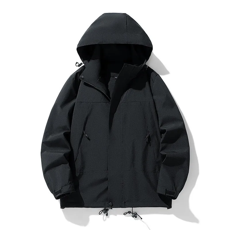 Herren Wetterfeste Outdoor-Jacke Nord Taschen