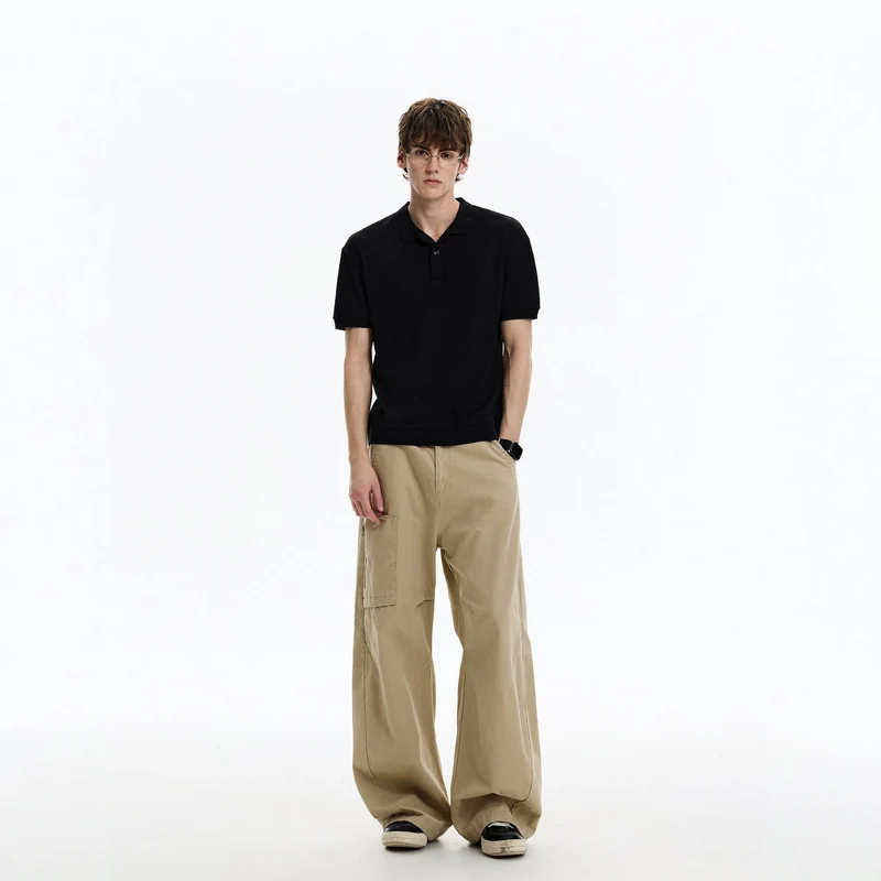 Herren Weitgeschnittene Utility-Hose Nord Taschen