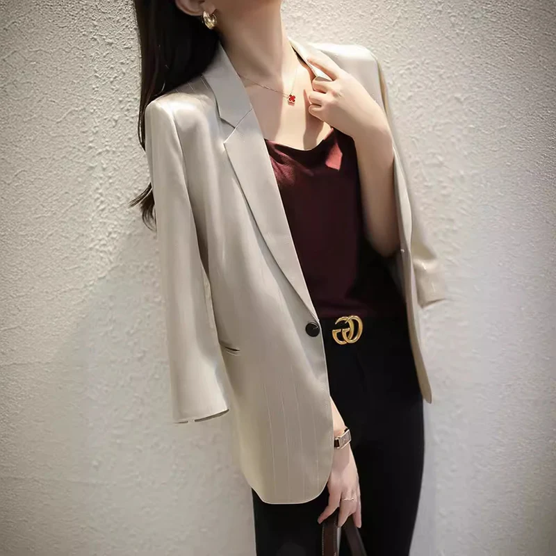 Damen Elegante und vielseitige Blazerjacke Nord Taschen