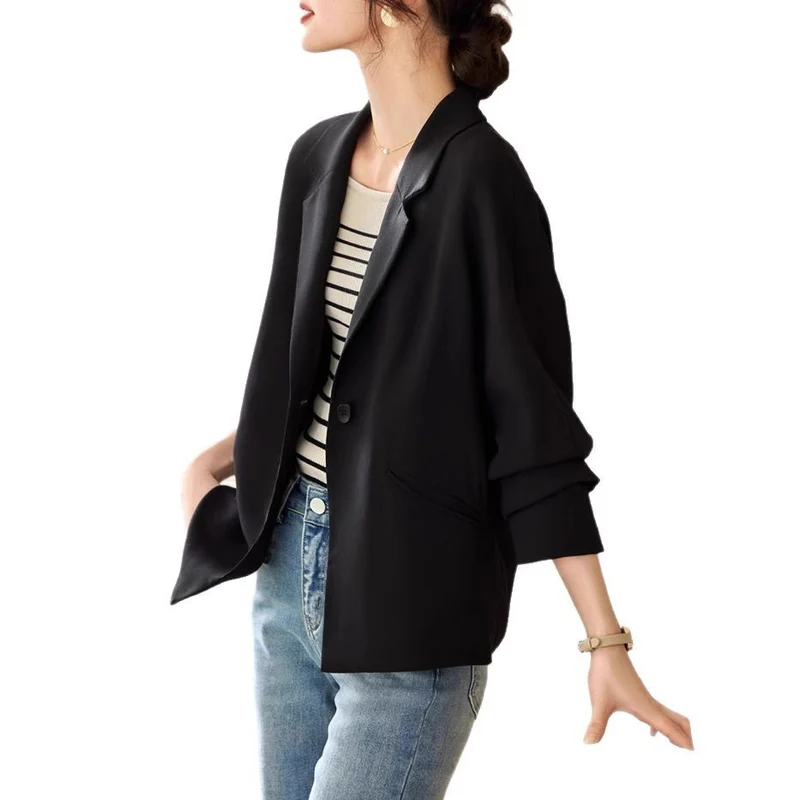 Damen Elegante oversized Blazerjacke Nord Taschen