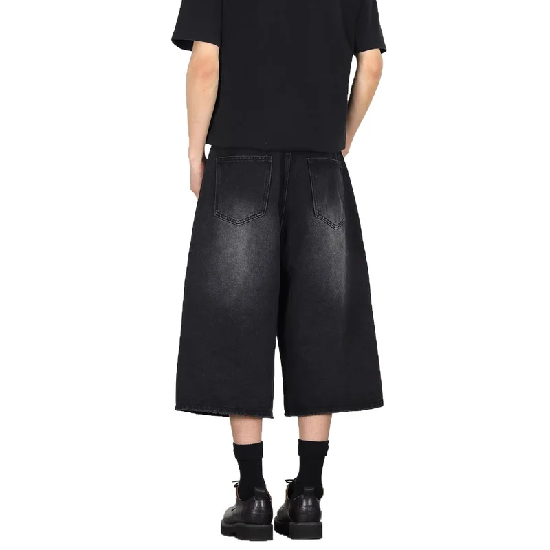 Herren Modische Dialen Denim-Cargo-Shorts Nord Taschen