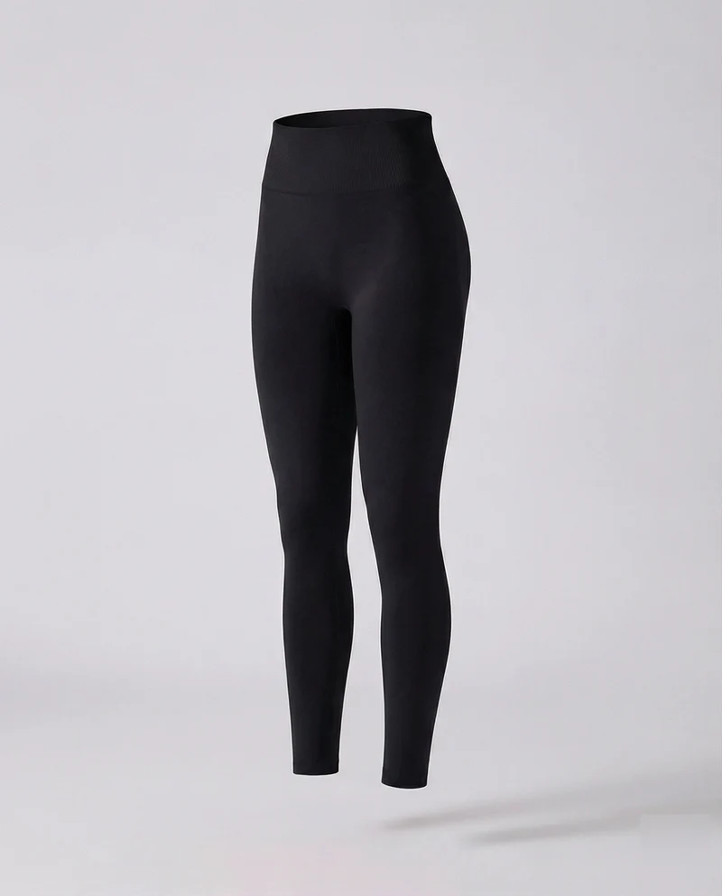 Damen formende Fitness-Leggings mit Raffung
