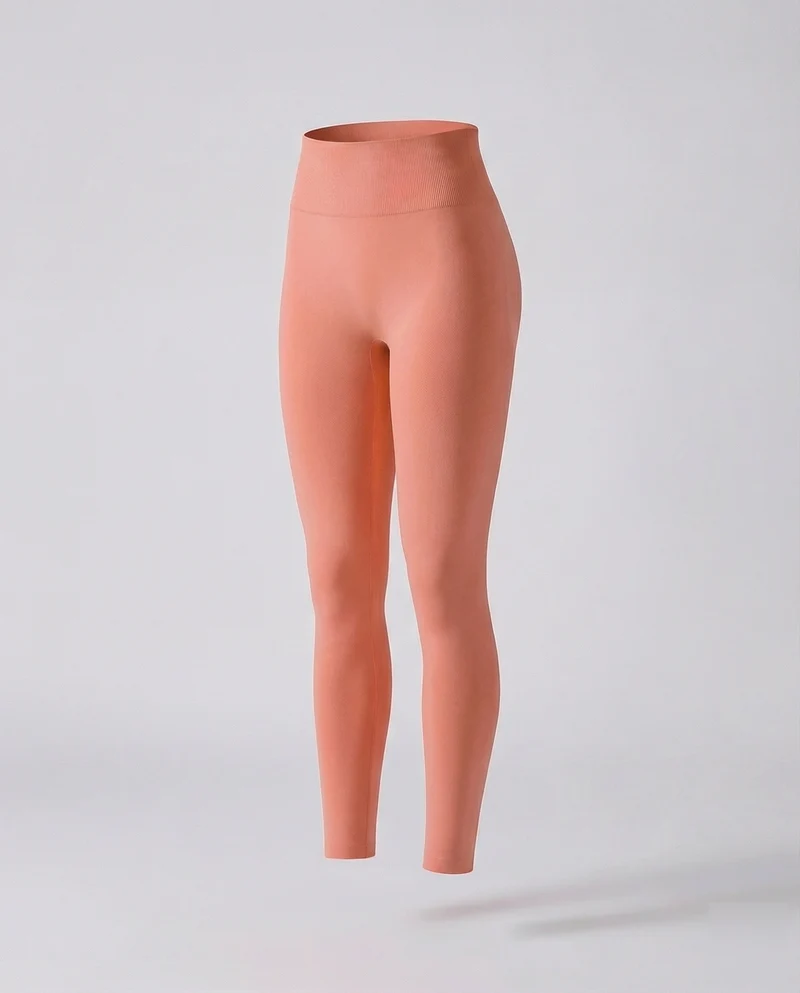 Damen formende Fitness-Leggings mit Raffung