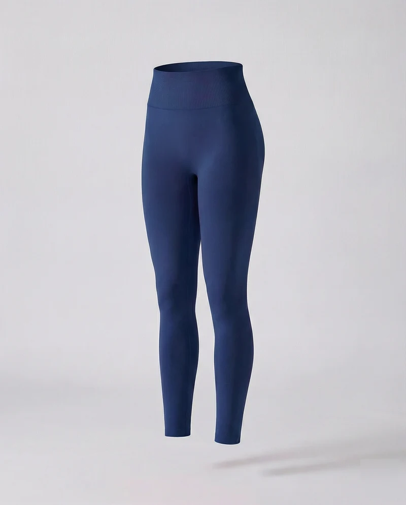 Damen formende Fitness-Leggings mit Raffung