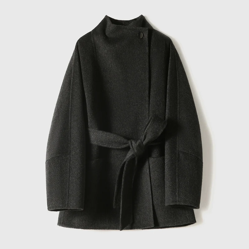Damen Elegante und modische Wickeljacke Nord Taschen