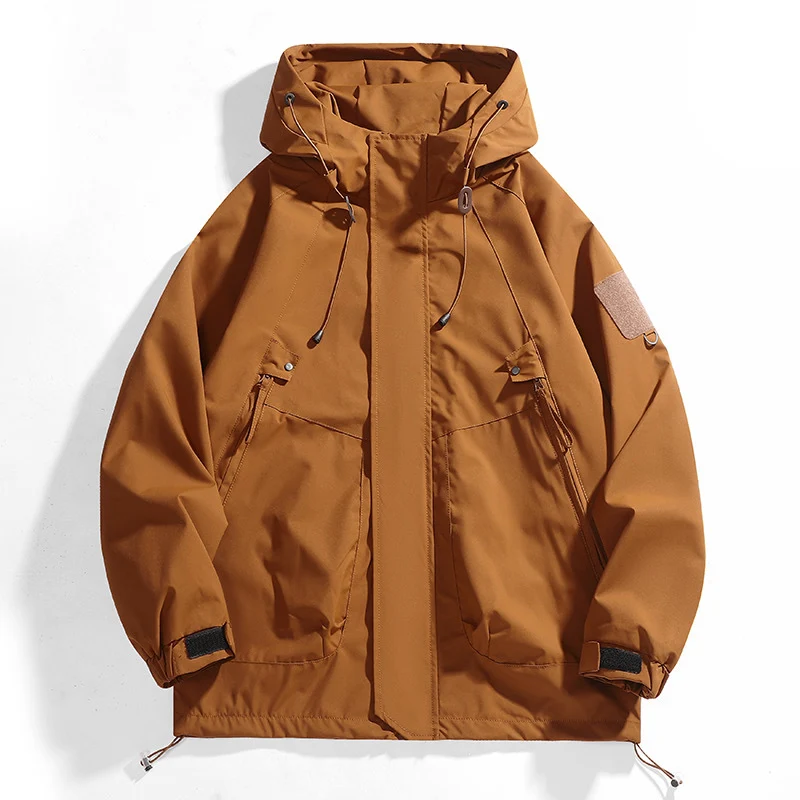 Herren Wasserdichte Outdoor-Jacke Nord Taschen