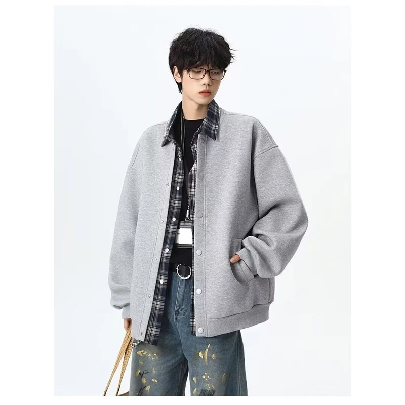 Herren Urbanes Oversized Sweatshirt Nord Taschen