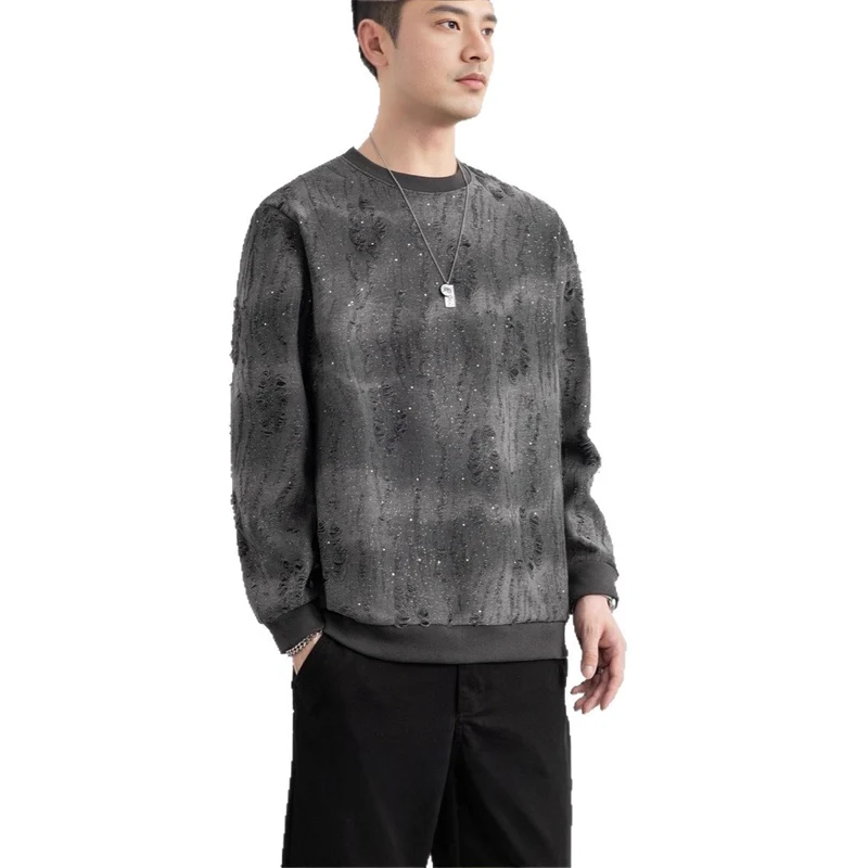 Herren Urbaner Sweatshirt mit funkelndem Design Nord Taschen