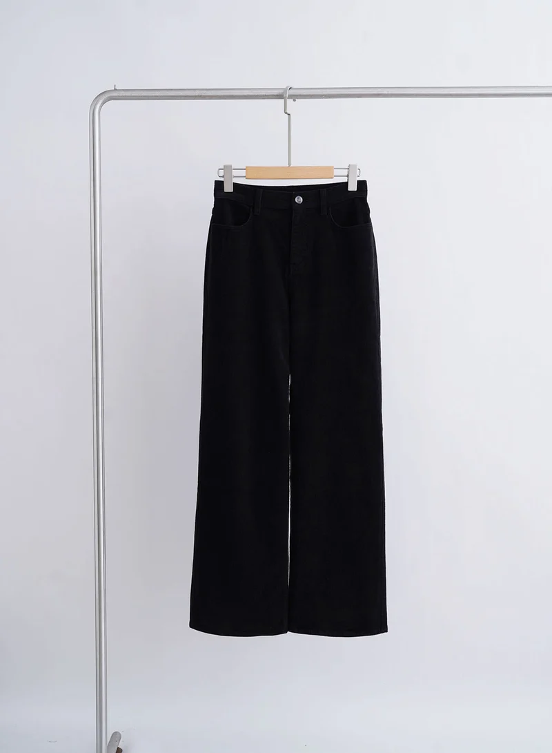 Damen Bequeme und weite Cordhose Nord Taschen