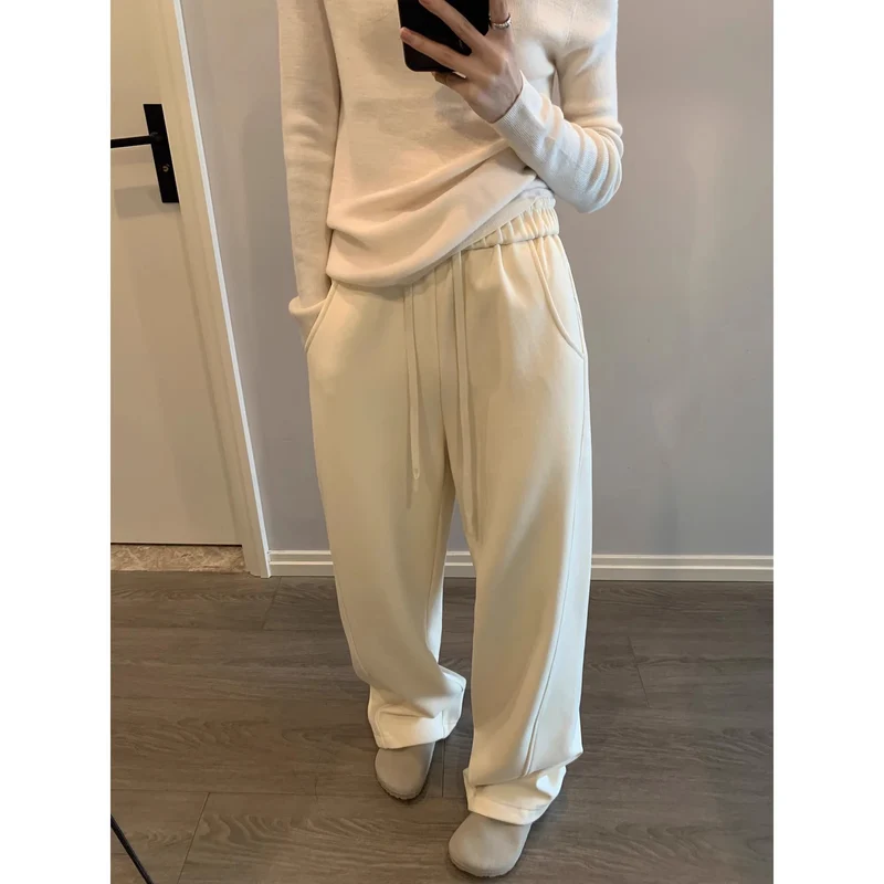 Damen Bequeme und stylische weit geschnittene Freizeithose Nord Taschen