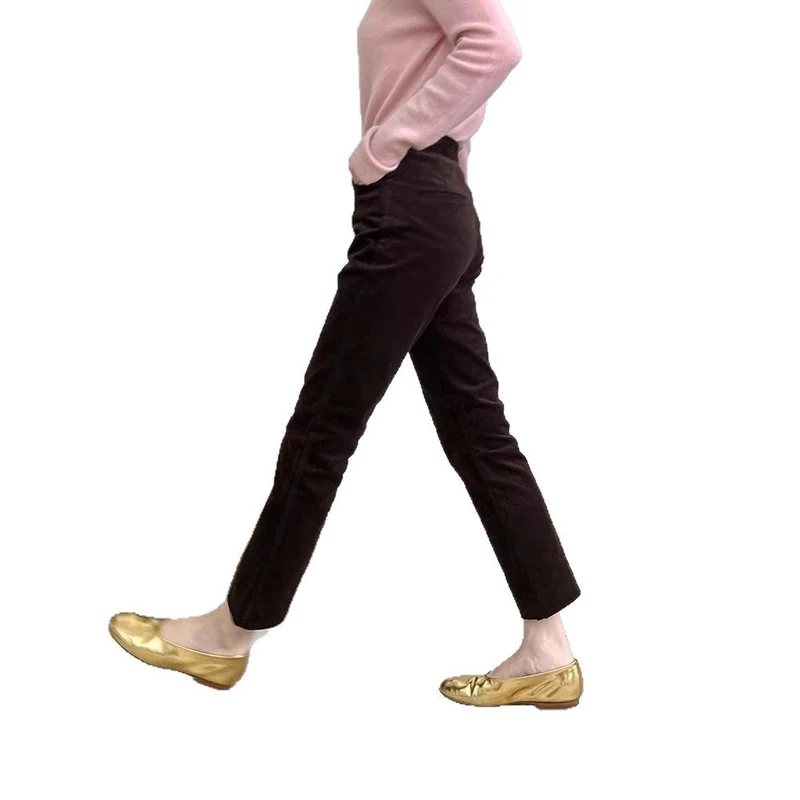 Damen Bequeme und stilvolle Stoffhose Nord Taschen