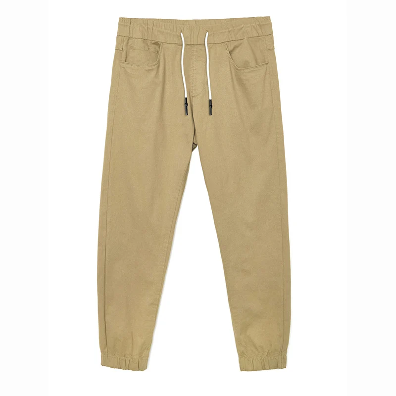 Herren Leichte Baumwoll-Jogginghose mit Tunnelzug, elastischen Bündchen und Schrägtaschen Nord Taschen