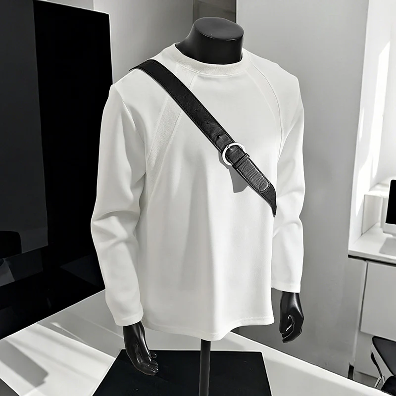 Herren Lässiges Raglan-Sweatshirt mit Rundhals, leichter Struktur und relaxed Fit Nord Taschen
