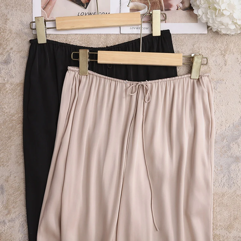 Damen Elegante und luftige Maxihose Nord Taschen
