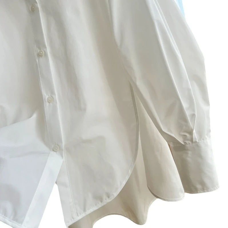 Damen Elegante und luftige Hemdbluse Nord Taschen