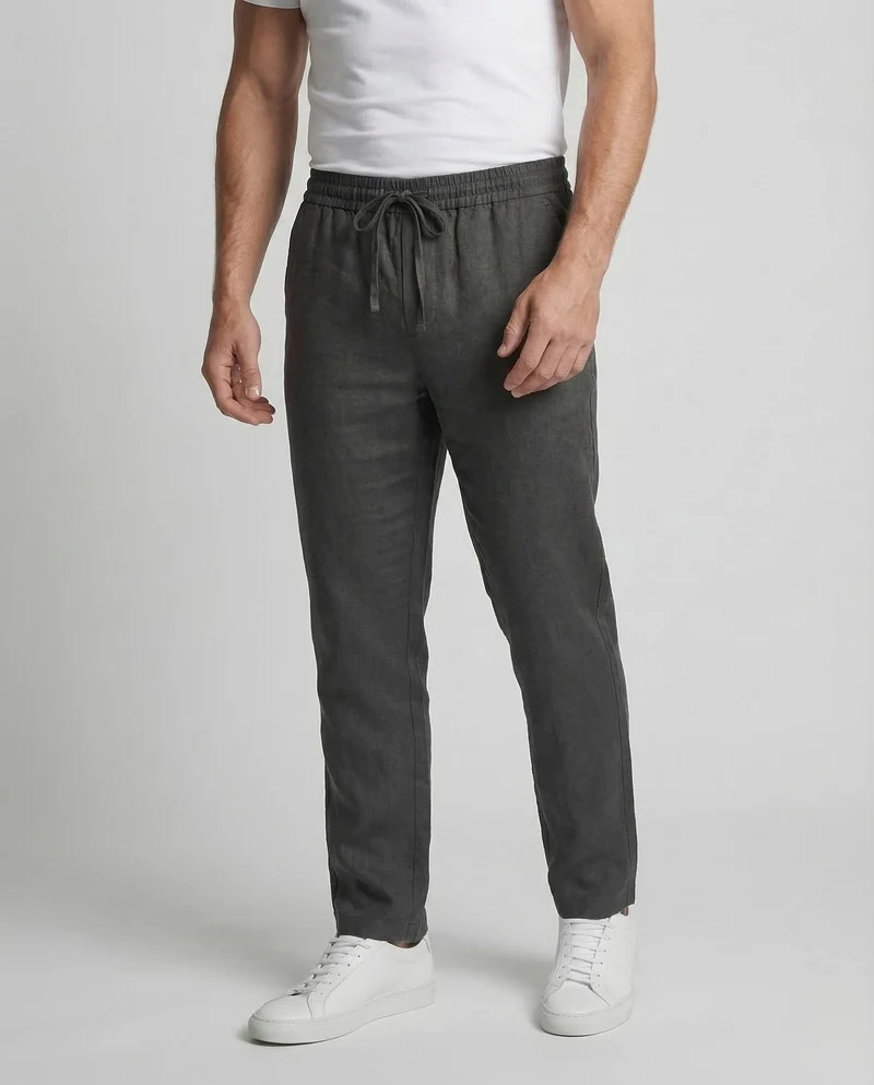 Herren Leinenhose Freizeit
