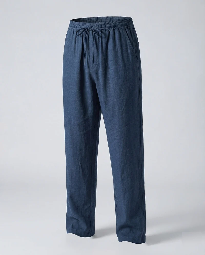 Herren Leinenhose Freizeit