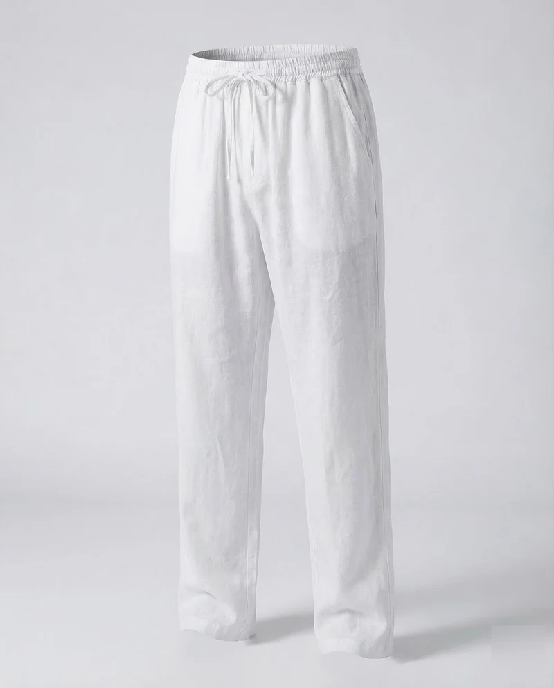 Herren Leinenhose Freizeit