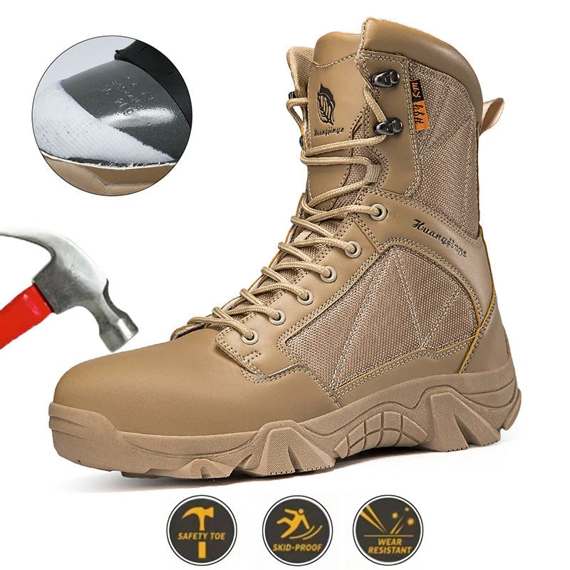 Damen Sicherheitsschuhe mit rutschfester Sohle und stoßfestem Schutz