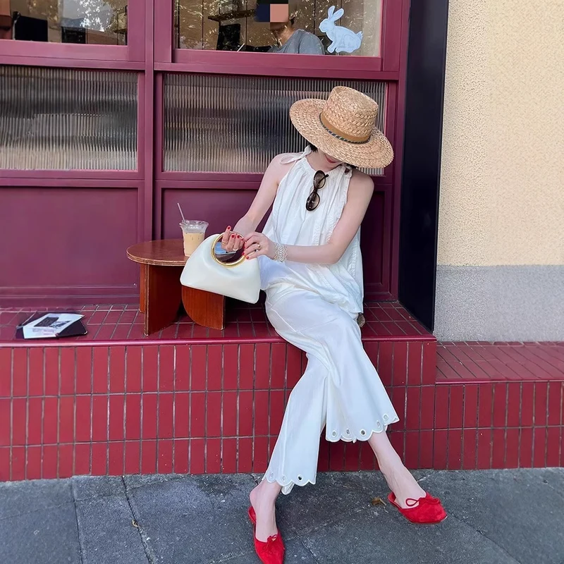Damen Elegante und luftige Bluse mit reichem Detail Nord Taschen