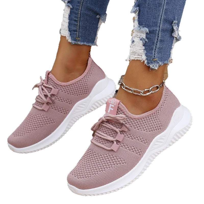 Damen atmungsaktive Sneaker in modischem Design