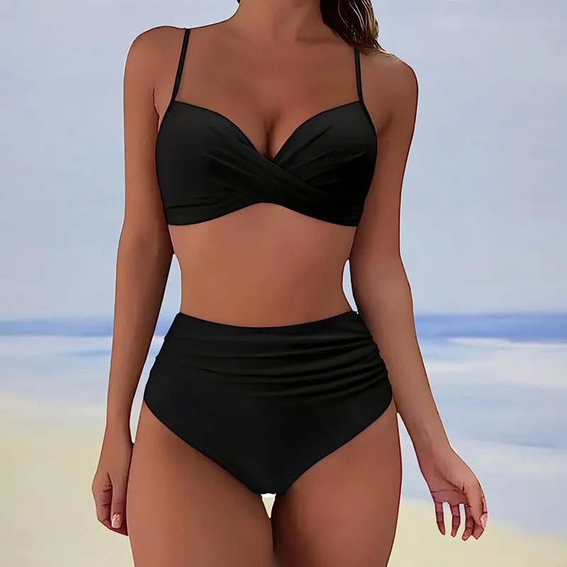 Stylischer High-Waisted Bikini