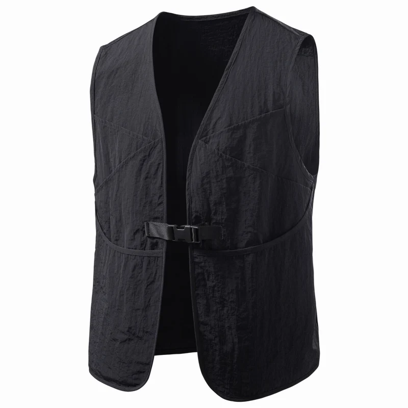 Herren Multifunktionale Utility‑Weste mit verstellbarer Steckschnalle und leichter Ripstop‑Optik Nord Taschen