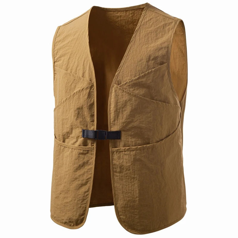 Herren Multifunktionale Utility‑Weste mit verstellbarer Steckschnalle und leichter Ripstop‑Optik Nord Taschen