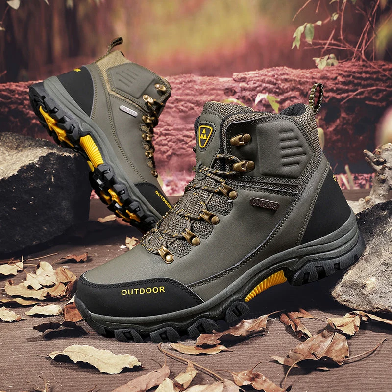 Herren All-Terrain Wanderstiefel mit hohem Knöchelschutz und griffiger Sohle