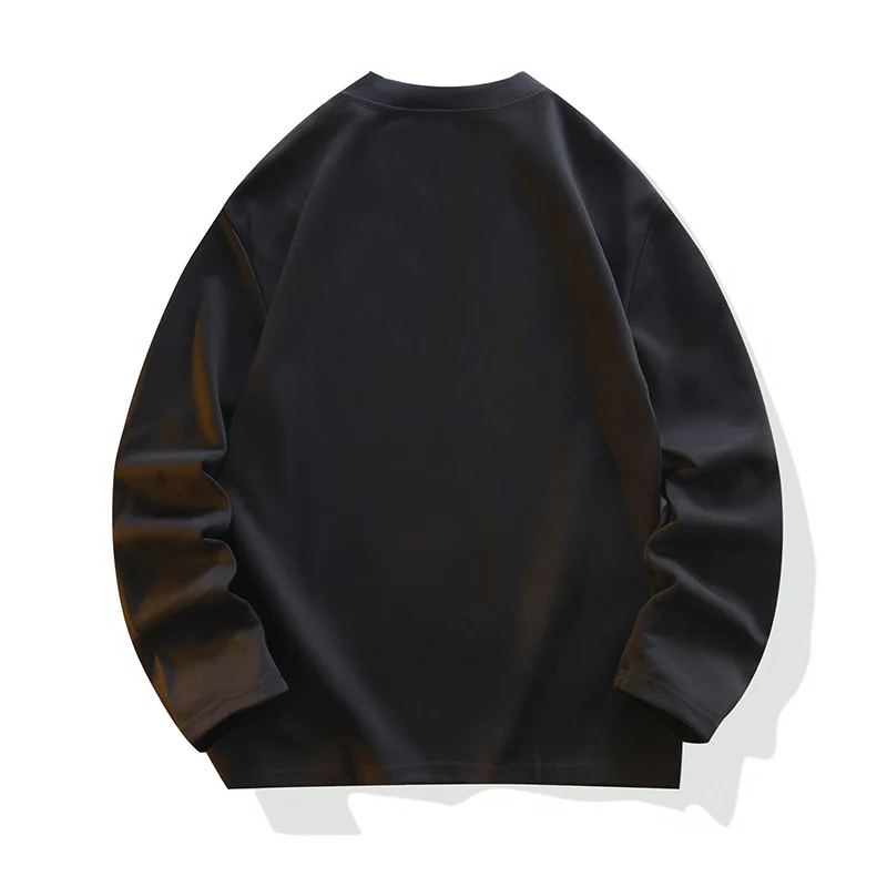 Herren Locker geschnittenes Langarm‑Sweatshirt mit V‑Einsatz und Raglanärmeln Nord Taschen