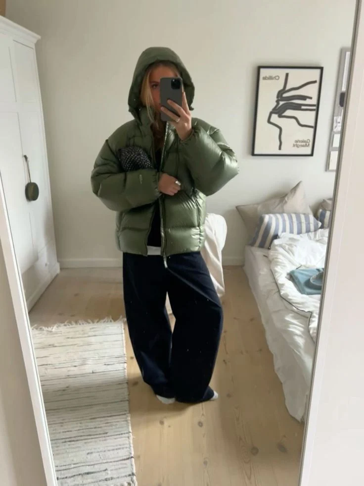 Winter Steppjacke Puffer Streetwear - Urban Style für Kalte Tage Avellé