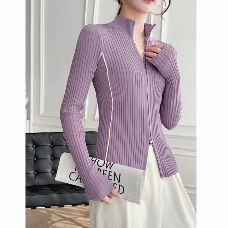 Damen Weite High Waist Cargo‑Hose mit Multipocket‑Design und Zierreißverschlüssen Nord Taschen