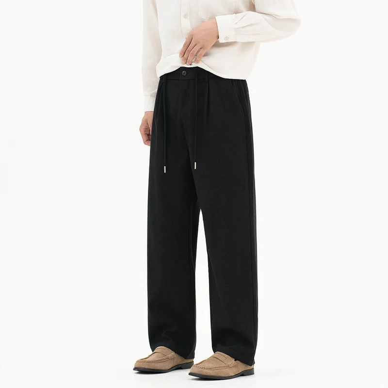 Damen weite Jersey-Loungehose mit elastischem Komfortbund und Tunnelzug Nord Taschen