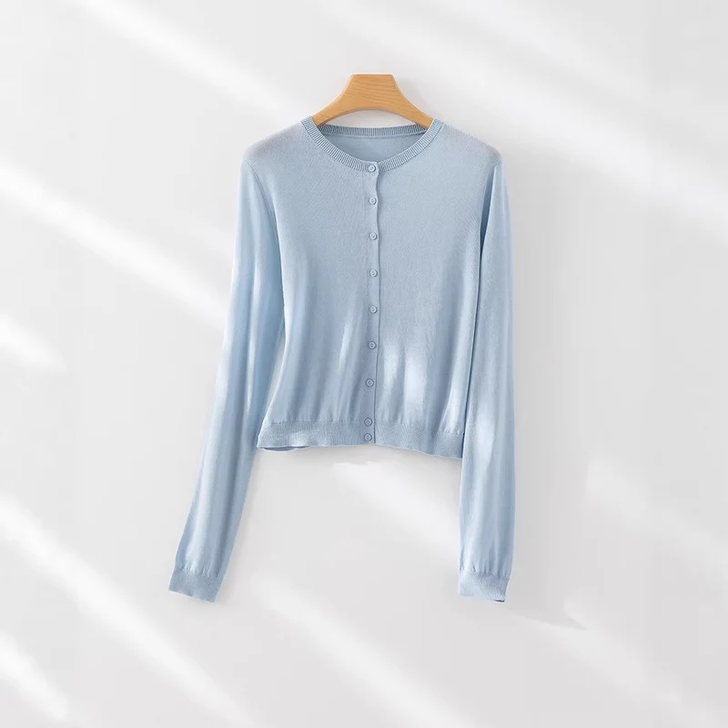 Damen Feinstrick-Cardigan mit Rundhalsausschnitt und taillierter Silhouette Nord Taschen
