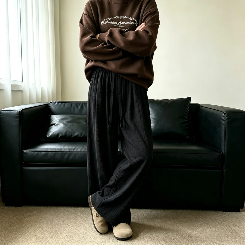 Damen Oversize-Sweatshirt mit dekorativem Frontprint und weichem Fleece-Inneren Nord Taschen