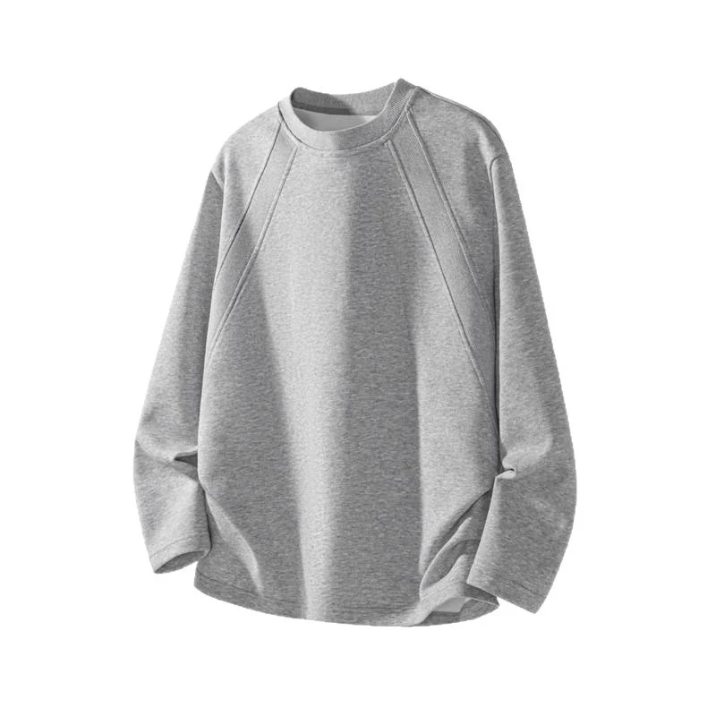 Herren Feinstrick-Sweatshirt mit Raglanärmeln und strukturierter Schulterpasse Nord Taschen
