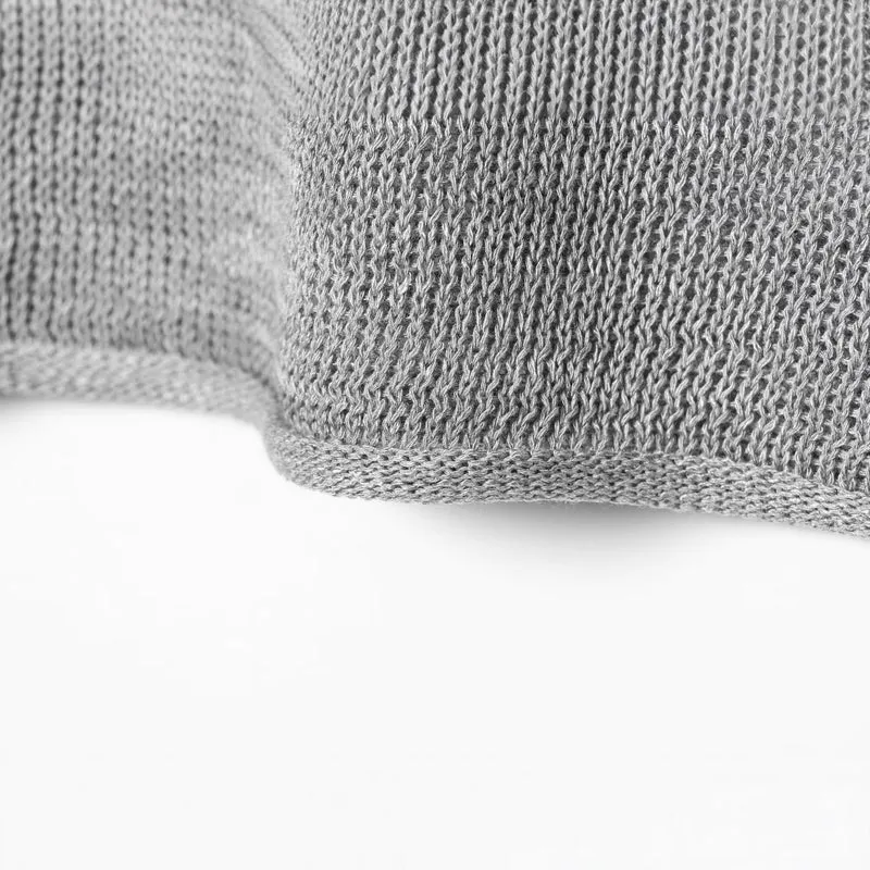 Damen Zweiteiliges Feinstrick-Set mit luftigem Rundhalsausschnitt, weiter Plissee-Optik-Hose und dekorativem Rocküberwurf Nord Taschen