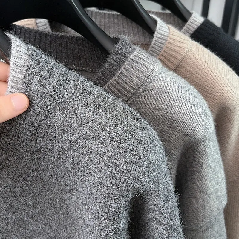 Damen Kurze Strickjacke mit Kontrastkragen und Knopfleiste Nord Taschen