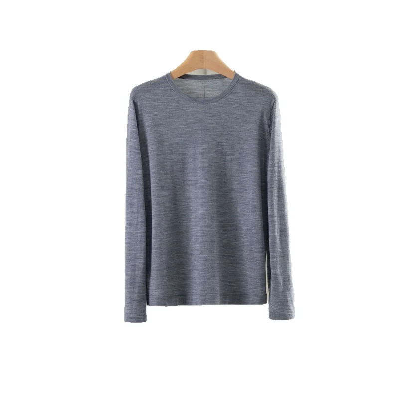 Damen Feiner Rundhals-Feinstrickpullover mit minimalistischer Silhouette und weichem Fall Nord Taschen