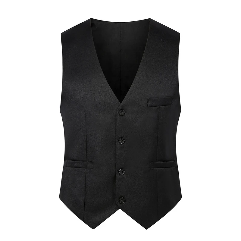 Herren Elegante Business-Weste mit V-Ausschnitt und taillierter Silhouette Nord Taschen