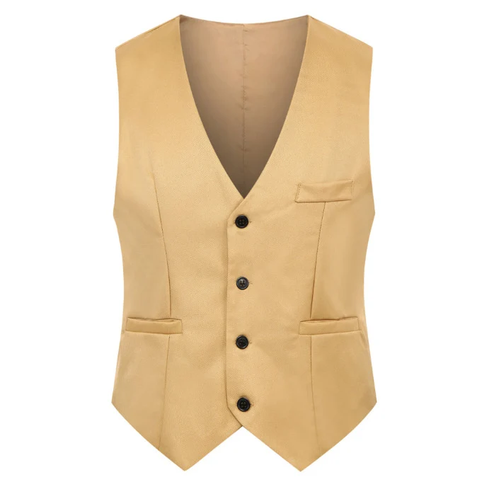 Herren Elegante Business-Weste mit V-Ausschnitt und taillierter Silhouette Nord Taschen