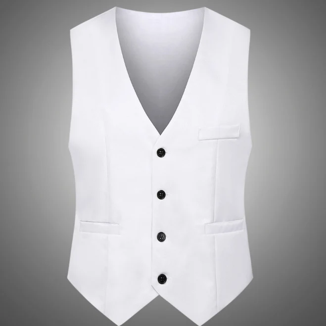 Herren Elegante Business-Weste mit V-Ausschnitt und taillierter Silhouette Nord Taschen