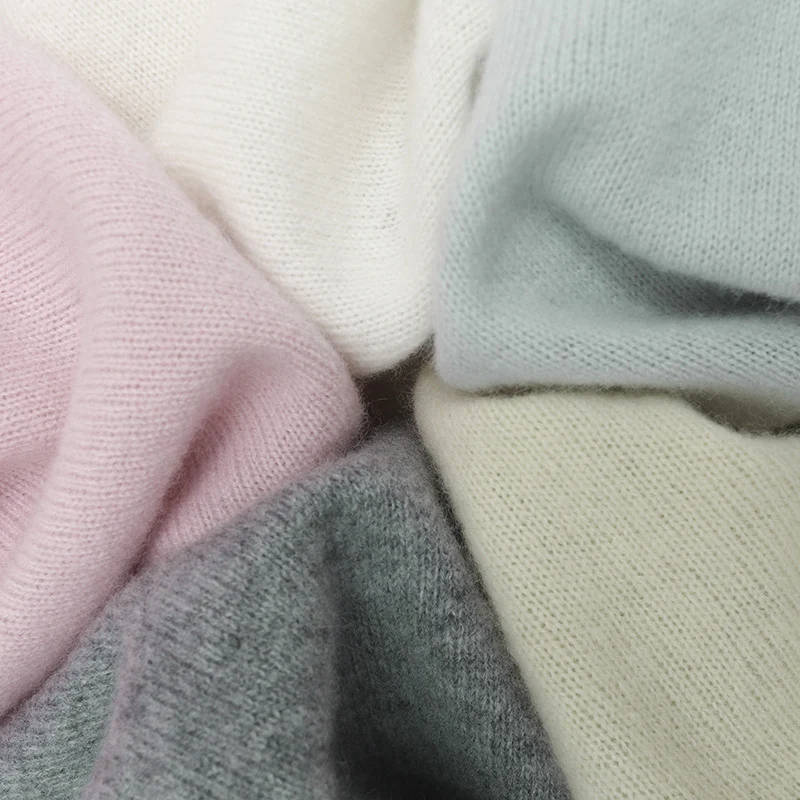 Damen Feiner Longsleeve-Rundhalspullover mit verstärktem Rippenkragen & schmeichelnder Hüftlänge Nord Taschen