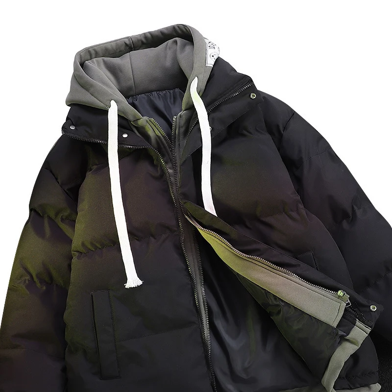 Damen Gesteppte Kapuzen‑Steppjacke mit integriertem Sweatliner und Zwei‑Lagen‑Design Nord Taschen