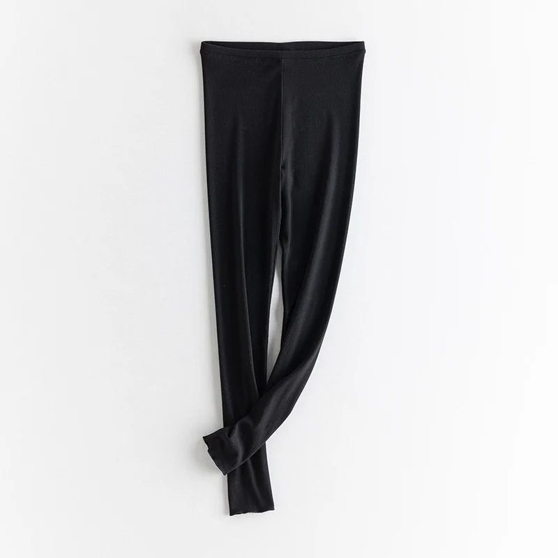 Damen Feine Thermo-Leggings mit hohem Elastikbund und enger Silhouette Nord Taschen