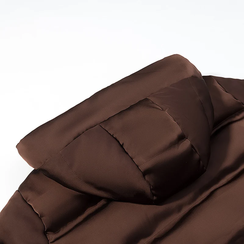 Damen Wärmende Kurz-Steppjacke mit Oversize-Kragen und 2‑Wege‑Reißverschluss Nord Taschen