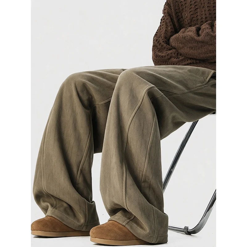 Damen Weite Velours-Loungehose mit hohem Elastikbund und Kordelzug Nord Taschen