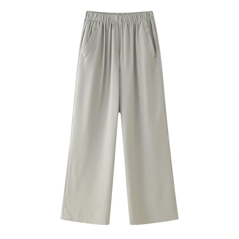 Damen Lockere Blusenjacke und weite Culotte im Set Nord Taschen