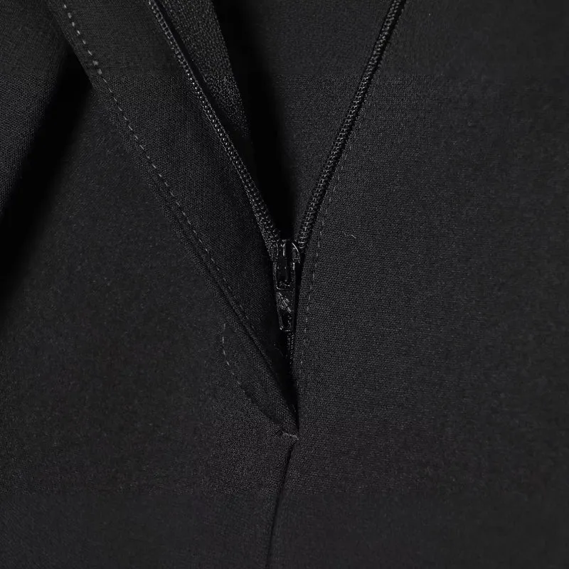 Damen Weite Bundfalten‑Hose mit hohem Bund und Drapierten Vorderfalten Nord Taschen